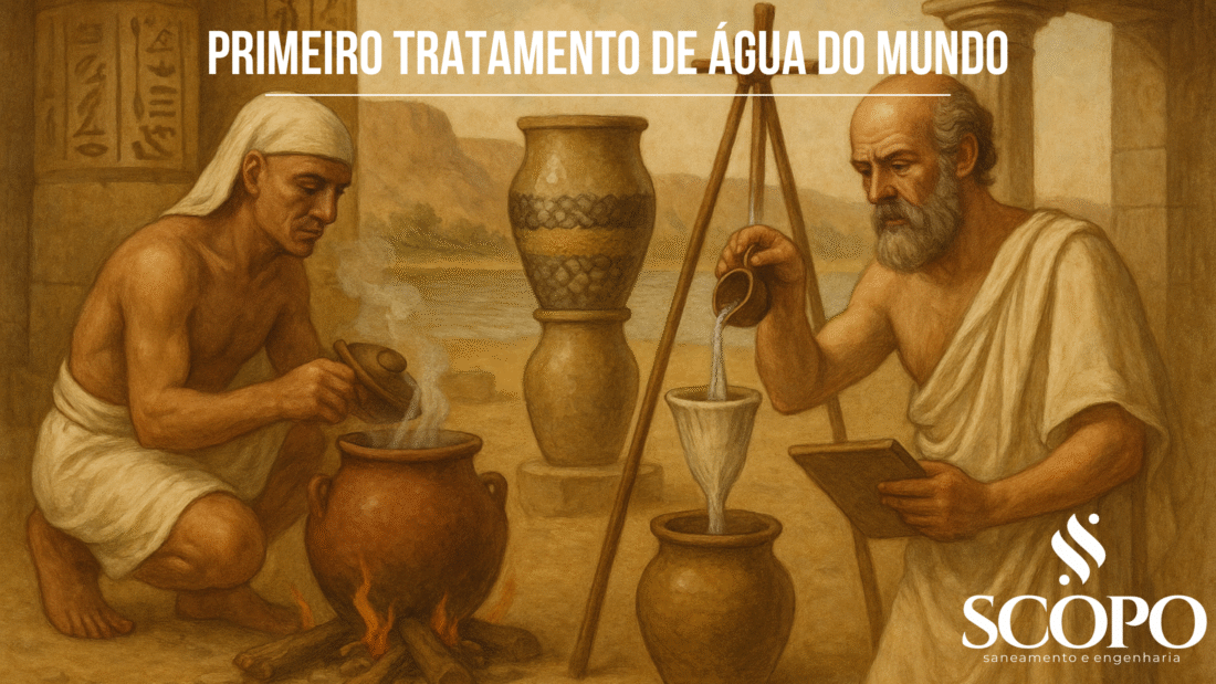 O Primeiro Tratamento de Água na Antiguidade: Uma História de Sabedoria e Inovação